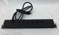 Black Box Rackmount Power Supply 120-330 V, 15A, 6 Outlets 6 Ft Cord SP215A picture