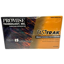Promise Technology FastTrak IDE RAID Controller Card PCI – New Sealed Vintage picture