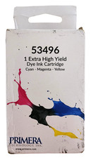 Primera 53496 Extra High Yield Cyan Magenta Yellow Dye Ink Cartridge picture