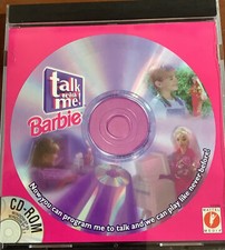 Talk With Me Barbie CD-ROM Mattel Media Computer Disc Only Windows 3.1/95 Comp picture