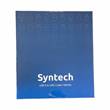 Syntech USB-A to USB-C Right Angle Cable 16ft/5m for Quest 2 To A Computer New picture