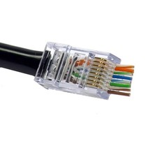 EZ-RJ45 CAT6 Connectors, 100-Pieces picture