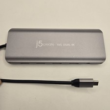 j5create USB-C Dual 4k HDMI 10gbps mini dock JCD398 picture