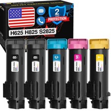 Cartlee Compatible Toner Cartridges for Dell H825 H625cdw S2825 5 Pack (2 picture