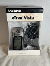 Garmin Etrex Vista Silver Handheld GPS WAAS Compass Works picture
