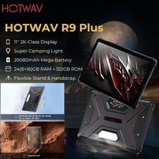 4G HOTWAV R9 PLUS Rugged Tablet PC Phone Android 14 Mobile Waterproof 20080mAh picture