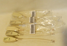 Lot of 5 pcs * 2-Wire DSL Filter Single Line Phone Filter Adapter, Model #LFT4-1 picture