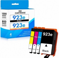 923XL 923e Ink For HP OfficeJet Pro 8130 8135e 8120 8122e 8125e Printer 4 Pack picture