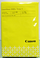 New Sealed 1070111906 Canon Colorwave 3000+ Yellow Toner PEARLS  Fast  picture