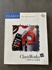 Claris Works 4.0 for Macintosh - User's Guide - Brand New picture