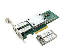 HPE 530SFP+ Dual 10Gb Ethernet PCIe Full Profile w/ SFP 656244-001 652501-001 picture
