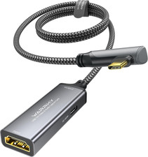 WARRKY Video Capture Card with 100W Power Delivery & Right-Angle USB-C | 1080P 6 picture