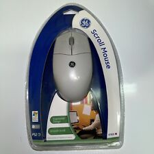 GE Scroll Mouse Wired PS2 for Microsoft Windows 95,Win 98,2000,XP ~ New VINTAGE picture