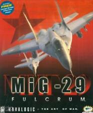 MiG-29 Fulcrum PC CD fly military Soviet combat jet fighter bombing flight game picture