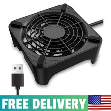X1 USB Cooling Fan, 18dB Ultra Quiet 120mm USB Computer Fan with Built-in Cab... picture