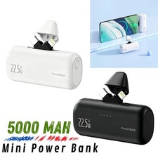 Mini Portable Charger 22.5W Fast Charging 5000mAh Type-C Power Bank For iPhone picture