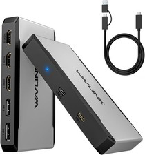WAVLINK USB C to Triple Monitor Adapter, Compatible with Mac&Windows T48-09 picture