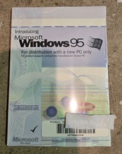 Microsoft Introducing Windows 95 (For Distribution With A New PC) CD-ROM Unused picture
