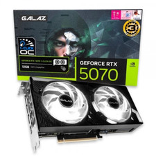 GALAX GALAZ GeForce RTX 5070 BLACK OC D7 12GB / Gaming Graphics Card / Express picture