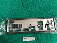 ASUS PRIME Z490P , PRIME Z490-V  IO SHIELD BACK PLATE ( METAL )  ORIGINAL picture