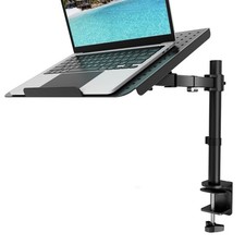 Laptop Tray Mount for Notebooks Up to 17 Inch Adjustable Cooling Platform Stand picture