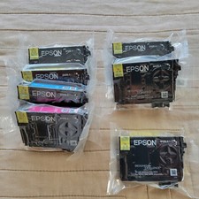 Epson 200 Standard Printer Ink Cartridges Cyan Magenta Yellow(X2) Black(X3) picture