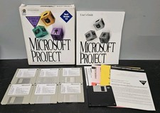 Windows Microsoft Project v4.0 Vintage Software 3.5