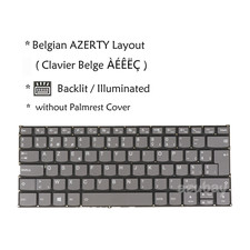 BE Belgian Keyboard For Lenovo IdeaPad 530S-14ARR 530S-14IKB 530S-15IKB Backlit picture