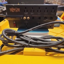 Tripp Lite TLP810NET 8-Outlet Surge Protector AC RJ-11 RJ-45 Coax Protection picture