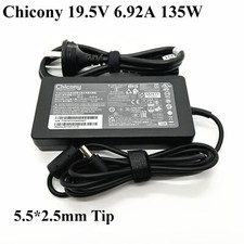 Genuine Chicony 19.5V 6.92A 135W Power Adapter A18-135P1A 5.5*2.5mm Charger picture