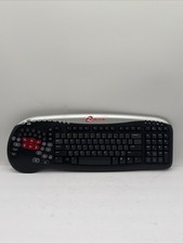 Zboard MERC KU-0453 USB Gaming Keyboard w/ Dedicated Gamepad – Black/Silver picture