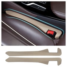 Car Seat Gap Filler 2 Pack  Flexible Organizer to Prevent Item Drops picture