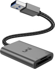 uni SD Card Reader, High-Speed USB 3.0 to Micro Adapter, Grey  picture