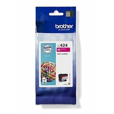 Brother LC-424M Inkjet Cartridge, Magenta, Single Pack, Standard Yield, includes picture