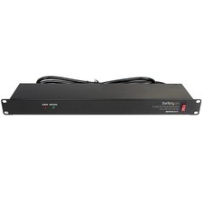 StarTech Power Distribution Unit 125V RKPW081915 19in 1U Rack 8 Outlet PDU D-4 picture