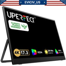 4K Tragbarer Monitor, UPERFECT 17.3