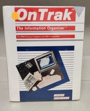Ontrak Information Organizer Active Software IBM PC Vintage Rare New Sealed picture