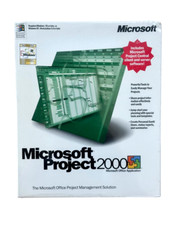 Microsoft Project 2000 w/ Project Central Client & Server Software SEALED NEW picture