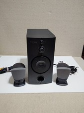 Harmon Kardon HK395 PC Speaker Set Powered Subwoofer and 2 Speakers - Tested picture