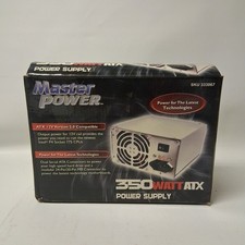 POWER SUPPLY - 350 WATT ATX - MASTER POWER - NEW  picture