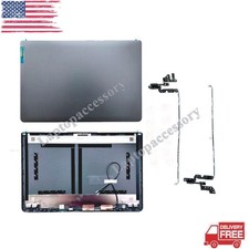 New Top Back Cover+ Bezel+ Hinges For Lenovo ideapad 3-15ITL6 3-15ADA6 3-15ALC6 picture
