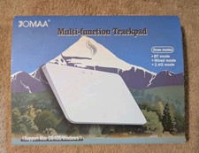 Jomaa Upgraded Wireless Bluetooth Trackpad,Smooth Glass Surface w Multi-Touch picture