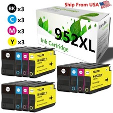 12PacK 952XL 952 Ink Cartridge Fit For OfficeJet Pro 8720 8740 8200 Printer picture