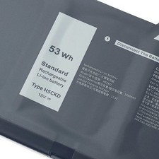 53Wh H5CKD Battery For Dell Latitude 3410 3510 Inspiron 7300 7500 2-in-1 Silver picture