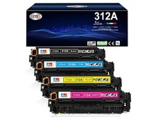 4 Pack Replacement for HP 312A Toner Cartridges for HP Laserjet Pro  picture