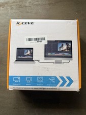 KCEVE Triple Display KVM Switch Box 2x3 DP/HD USB 3.0 1.5M Black picture