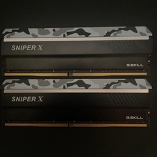 G.SKILL SNIPER X DDR4-3600 32GB (16GBx2) Desktop RAM with Camouflage Heatspread picture