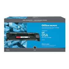 Office Depot® Reman Black Toner Cartridge Replacement For HP 05A picture