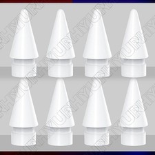 8pcs White Spare Nib Tips For Apple Pro Pencil 1st Gen 2nd Gen Pen Nibs picture