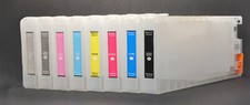 8x300ml Refillable Pigment Ink Cartridges Stylus Pro 4800 UltraChrom Free Funnel picture